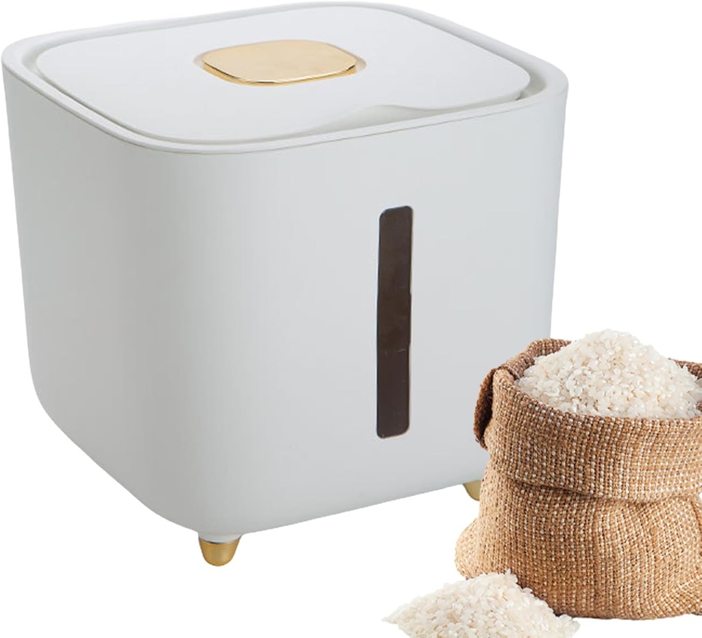 Cereal Dispenser - Food Storage Containers | Dry Food Dispenser | Cereal Dispensers For Pantry Organization And Storage Rice Bucket Large Moisture Proof for Nuts Storages Bucket