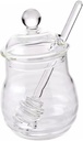 PRETYZOOM 1 Set Honey Dispenser Dipper and Lid Honey Container for Kitchen Use Dust Prevention and Easy Access