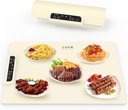 Rollable & Portable Electric Warming Tray,Food Warming Mat with 3 Level Temperature Settings,Versatile Food Warmer for Gatherings,Parties,Everyday Use