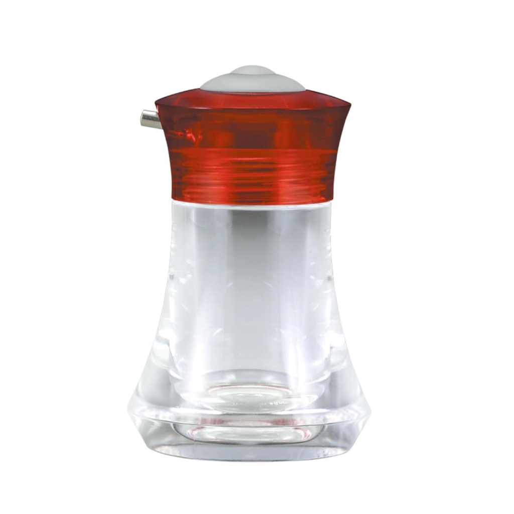 Daiwa PU-1 Soy Sauce Dispenser, Push Type, Clear Red, 1.4 fl oz (40 ml), One Push, 0.4 cc, Made in Japan