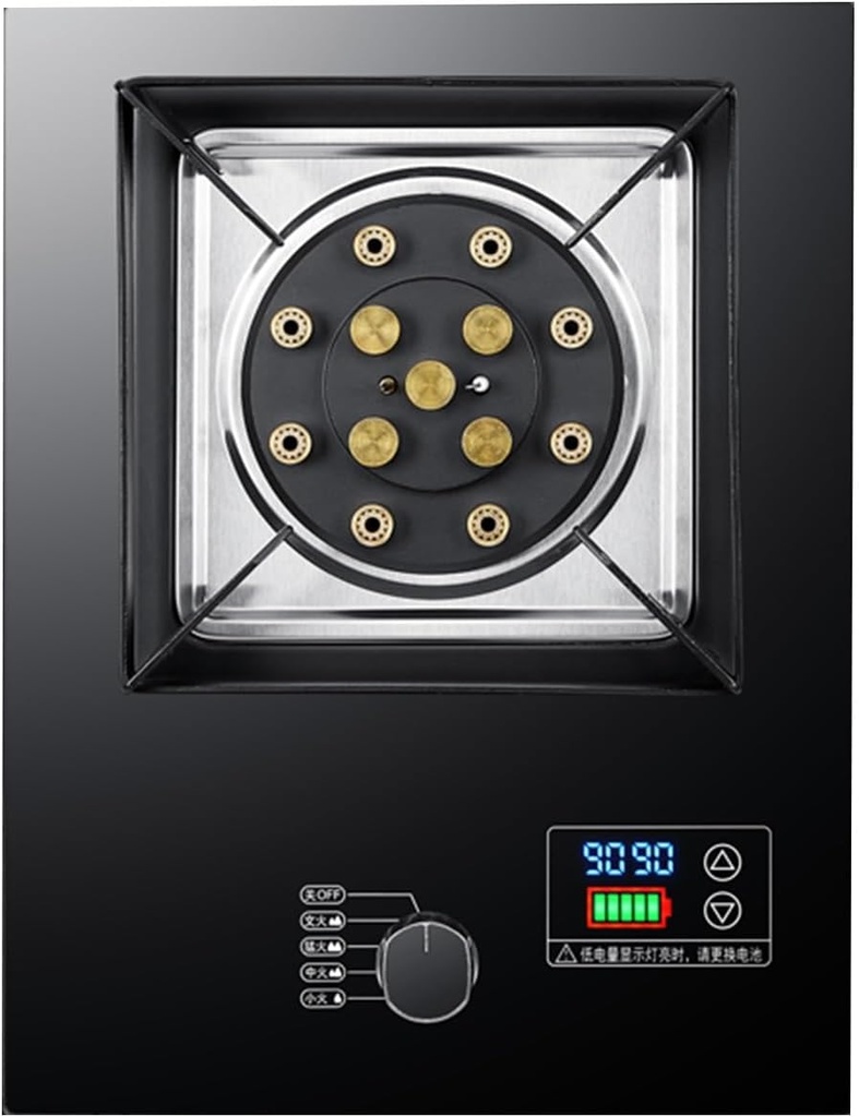 Single Burner Gas Stove,Thirteen-chamber Internal Pressurized Timed High Fire,for Tailgating,Seafood Boil,Home Brewing(LPG)