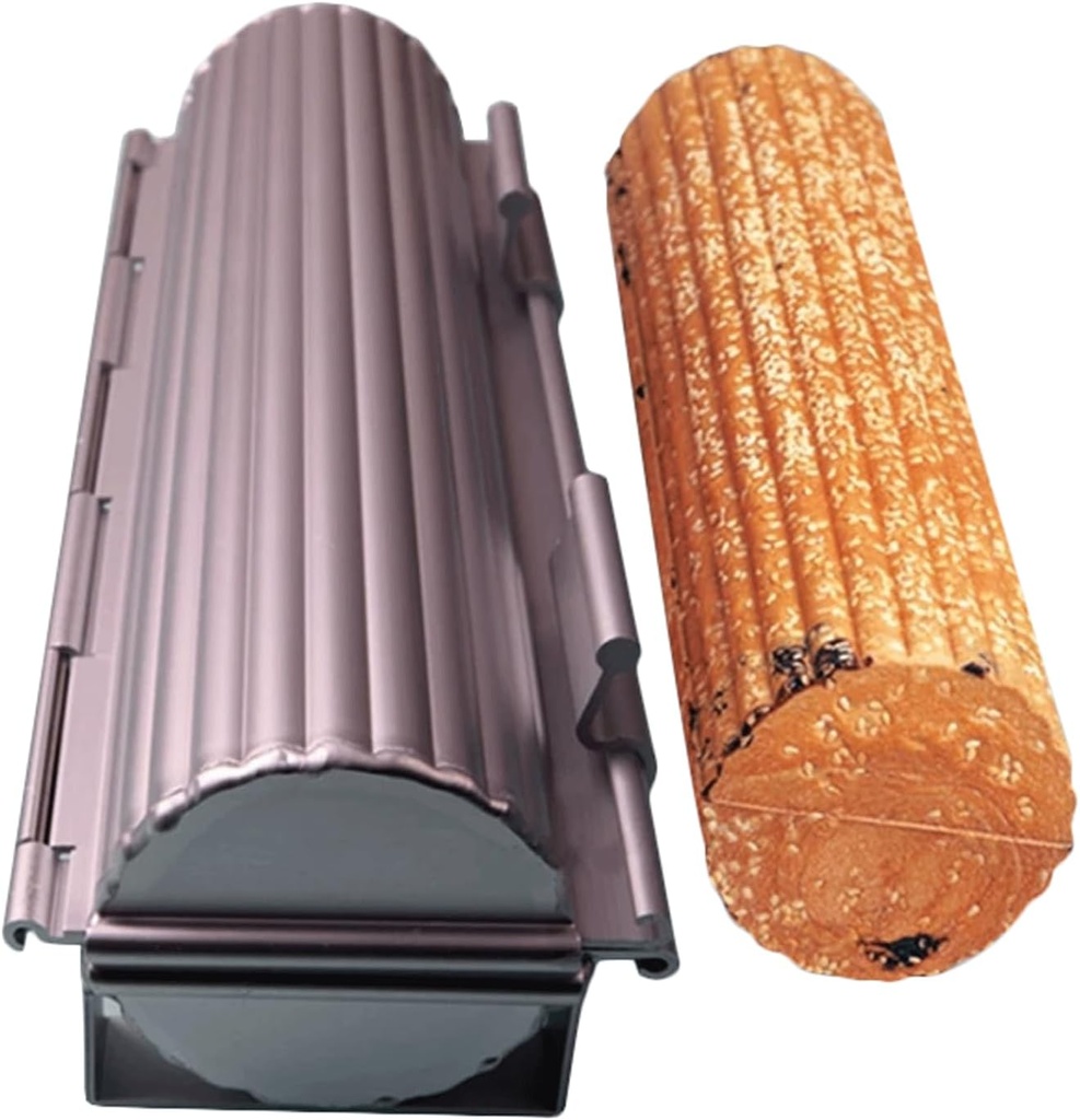 1PC Aluminum Bread Mold Loaf Pan Bread Pan Cylinder Shaped Toast Box Bread Baking Pan