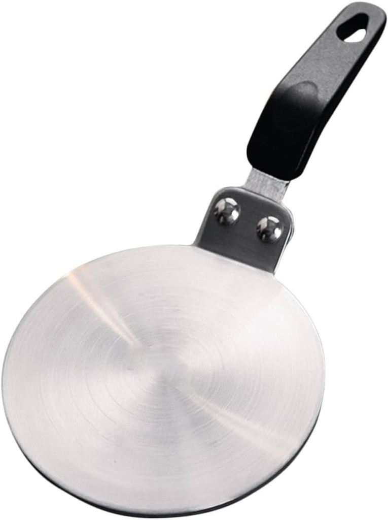 Cabilock Induction Cooker Plate Heat Conduction Plate for Pot Stovetop Heat Diffuser in Stainless Steel