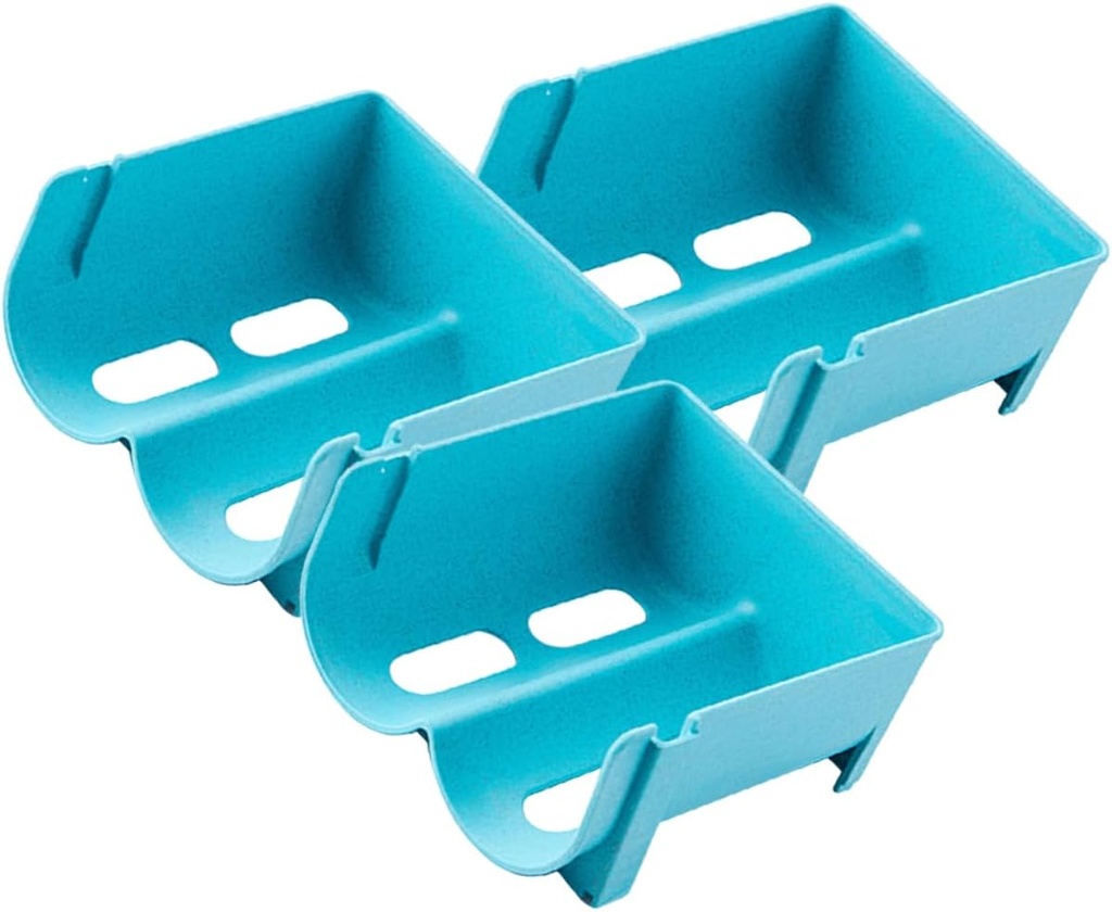 3pcs Beer Beverage Storage Rack Stackable Kitchen Rack Fridge Organization Soda Can Dispenser Water Bottle Organizer