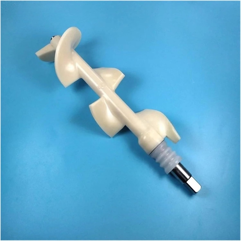 33.5CM Long Mixing Shaft and Corrugated Sleeve, Compatible for YKF Soft Ice Cream Machine Replacement Parts