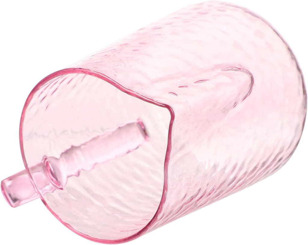 Glass Milk Jug Coffee Pot Capacity Pouring Beak Cup for Hot and Cold Drinks Ergonomic Handle for Coffee Tea and Milk