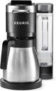 Keurig K-Duo Plus Single Serve & Carafe Coffee Maker, Multi-Position 60oz Removable Reservoir, Programmable Auto Brew Carafe, Black