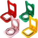 Sandwich Molds Cutter and Sealer, Sandwich Maker Sandwich Cutter and Sealer for Kids, Bread Sandwich Cutter Circle Square, Great for Lunchbox and Bento Box (4 Pcs)