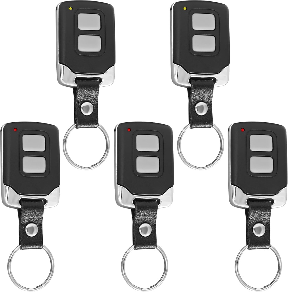 Universal Garage Door Opener Remote for LiftMaster Chamberlain Craftsman Garage Door Opener. Compatible with Green, red, Orange, Purple, and Yellow Learn Button, Models:893LM, 891LM, 371LM, 893MAX