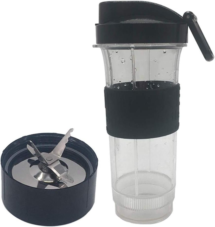 Joystar Replacement Part Ice Shaver Blade fix 20oz cup with lid for Magic Bullet Blender, Mixer, Juicer, Food Processor (Model MB1001MB 1001BMBR1701 MBR1702 MBR1101 MBBX177002MBR0301)