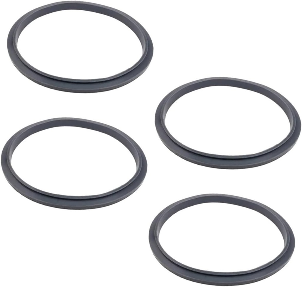 4pcs Silicone Seal Rings Replacement Parts for Juicer and Blender Gaskets Flexible Wear-resistant Juicer Accessories Compatible with Blade Rack