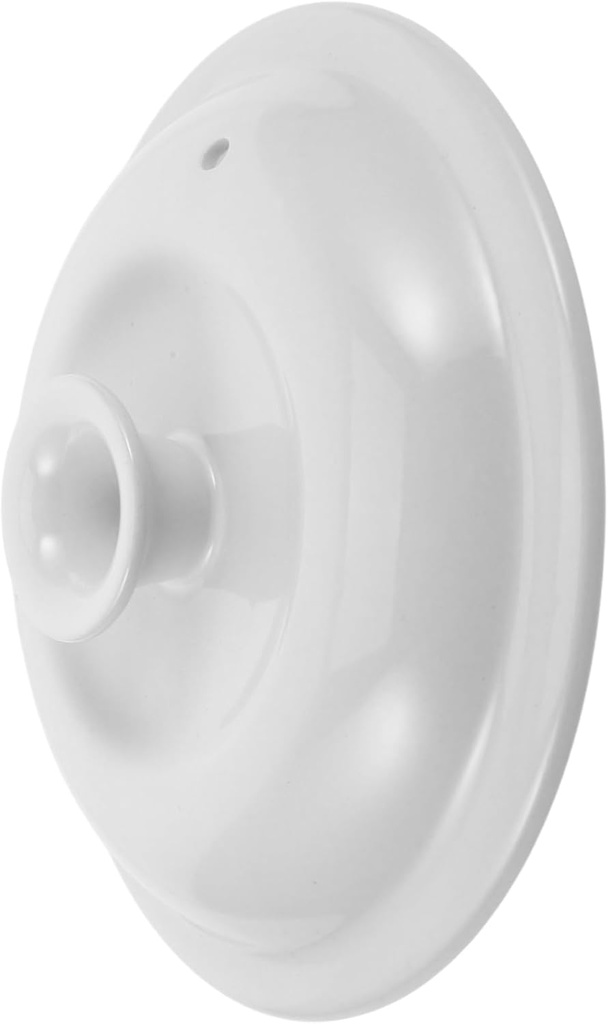 Ceramic Replacement Slow Cooker Lid Round Cooking Pot Cover for Soups Bibimbap Hot Pots High-temperature Resistant Efficient Heat Retention Tight Seal for Home Kitchens