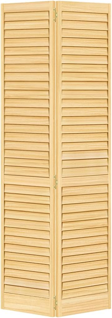 Kimberly Bay Closet Door, Bi-fold, Louver Louver Plantation (32x80)