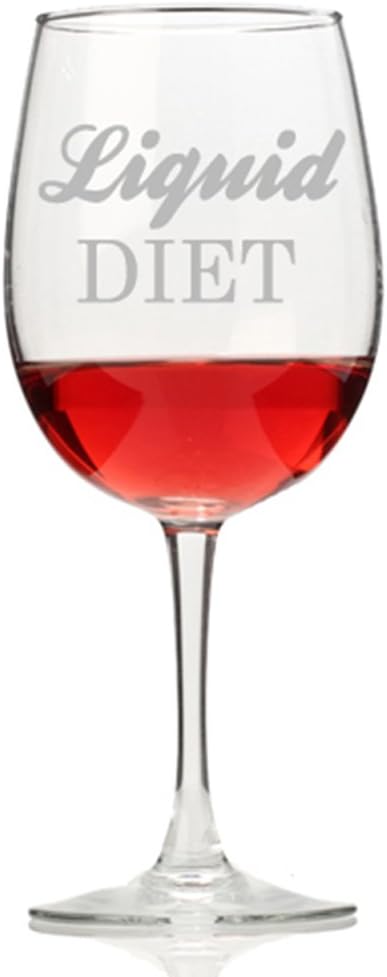 Liquid Diet Wine Glass