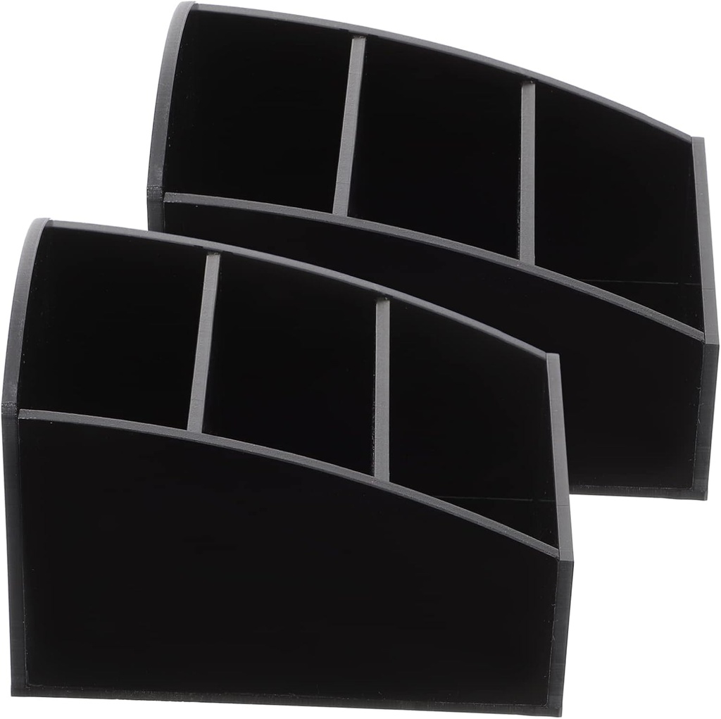 Ciieeo 2Pcs Acrylic Coffee and Tea Bag Organizer Transparent Sugar Packet Holder for Home and Office Multi Use Storage Box for Tea Bags Coffee and Treats