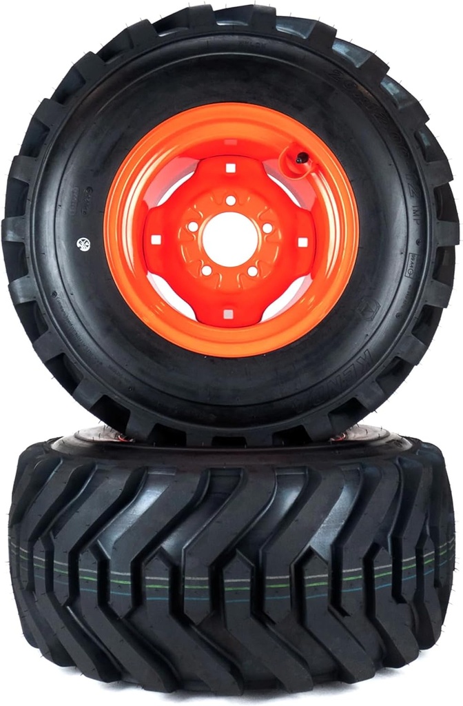 MowerPartsGroup Industrial Tire Assemblies 26x12.00-12 Fits Kubota BX Series K2561-17610