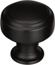 Amerock | Cabinet Knob | Black Bronze | 1-3/16 inch (30 mm) Diameter | Highland Ridge | 1 Pack | Drawer Knob | Cabinet Hardware