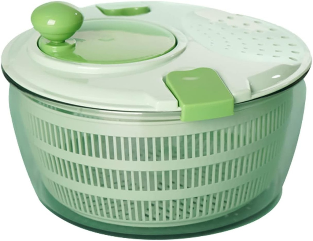 Salad Dehydrator Vegetables Spinners Dryer Manual Swing Dewatering Tool Big Capacity Water Drainer Basket Kitchen Tool Lettuces Dryer Spinners Small