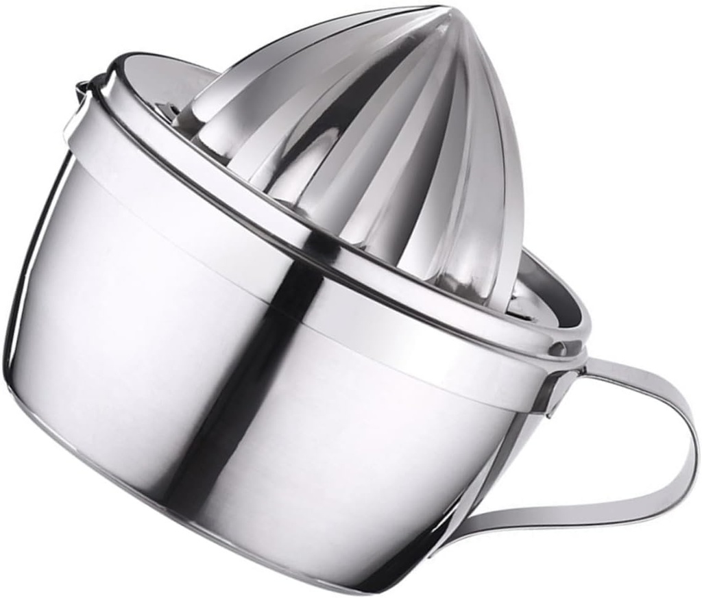 Manual Stainless Steel Juice Squeezer Portable Multi Functional Citrus Juicer for Oranges Lemons More Easy to Operate Design for Fresh Juice Anytime