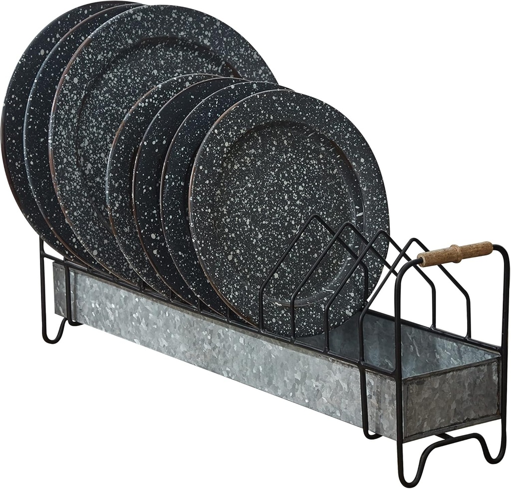 Park Designs Belmont Plate Rack - Gray