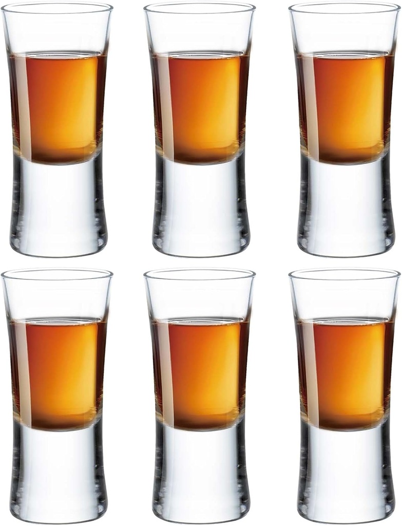 東洋佐々木ガラス Toyo Sasaki Glass B-00319 Amuse Buffet Item Shot Glass, 1.5 fl oz (44 ml), 6 Pieces, Made in Japan, Dishwasher Safe, Sake Glass, Sake Cup