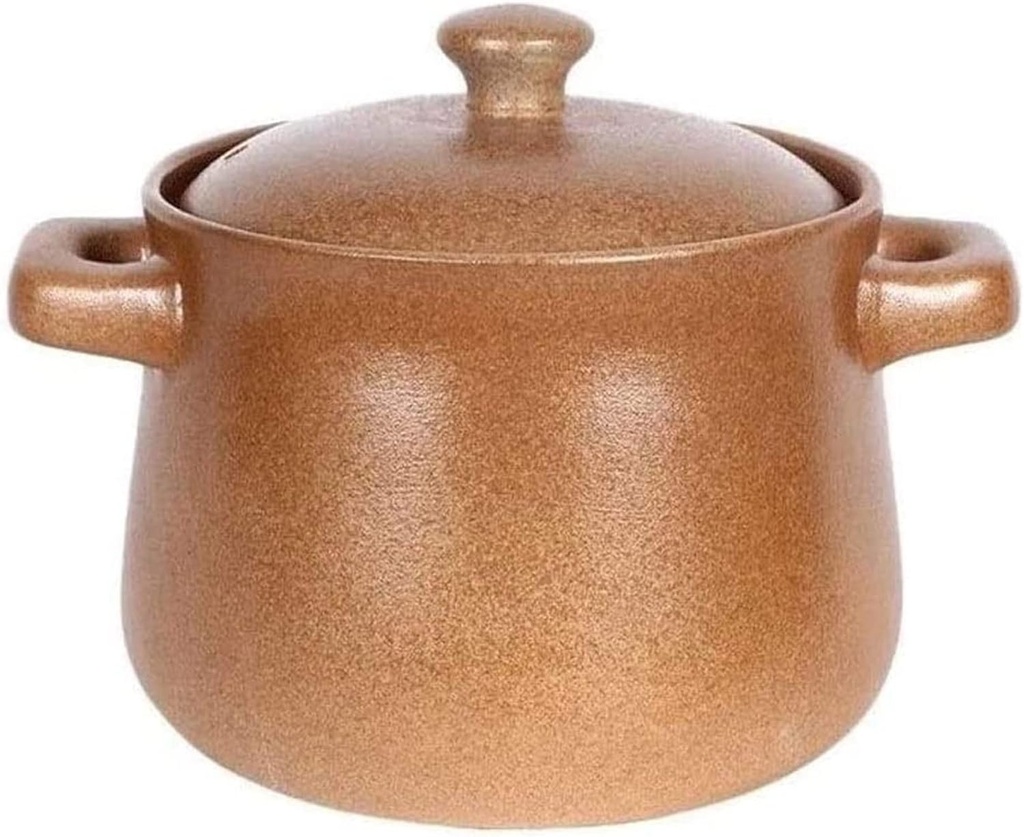 Ceramic Crock Pot Solid Soup Pot hot Stew Pot Casserole Cooking Pot Cookware Ceramic Soup Pot Kitchen Cooking Ceramic stew Pot