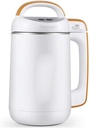 Household Soybean Milk Maker, Stainless Steel Multifunctional Automatic Filter Free Rice Cereal Mixer