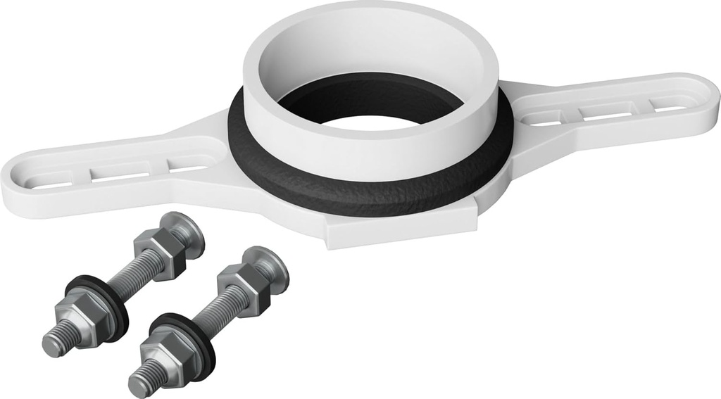 PROFLO PFPHUFK 2" PVC Horizontal Hub Urinal Flange Kit - White