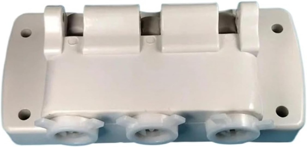 Full Set Front Block Head 3 Nozzles Fitting,Compatible With BQL Soft Ice Cream Makers Spare Parts Soft Serve Machine Accessories