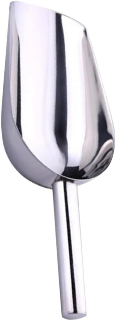 Stainless Steel Scoop Multipurpose Food Tool for Kitchen Bar Restaurant and Dessert Shop Heavy Duty Smooth Edge Easy to Clean