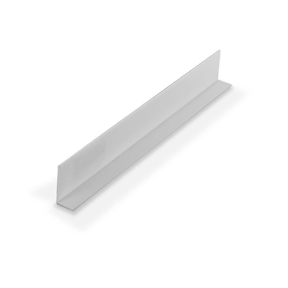 Outwater Plastics 1920-Wh White 1 Inch X 1/2 Inch X 3/64 (.04) Inch Thick Styrene Angle Plastic Angle Moulding 36 Inch Lengths (Pack of 4)
