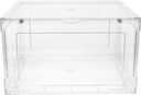 Large Capacity Transparent Bread Box Container for Kitchen Countertop Sturdy Bread Storage Box to Organize and Display Lightweight Pet Material Space-saving Design