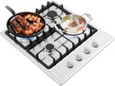 4-Burner Built-in GAS Stove Propane Natural GAS LPG Countertop Gas Stove Cooktop (US Stock)
