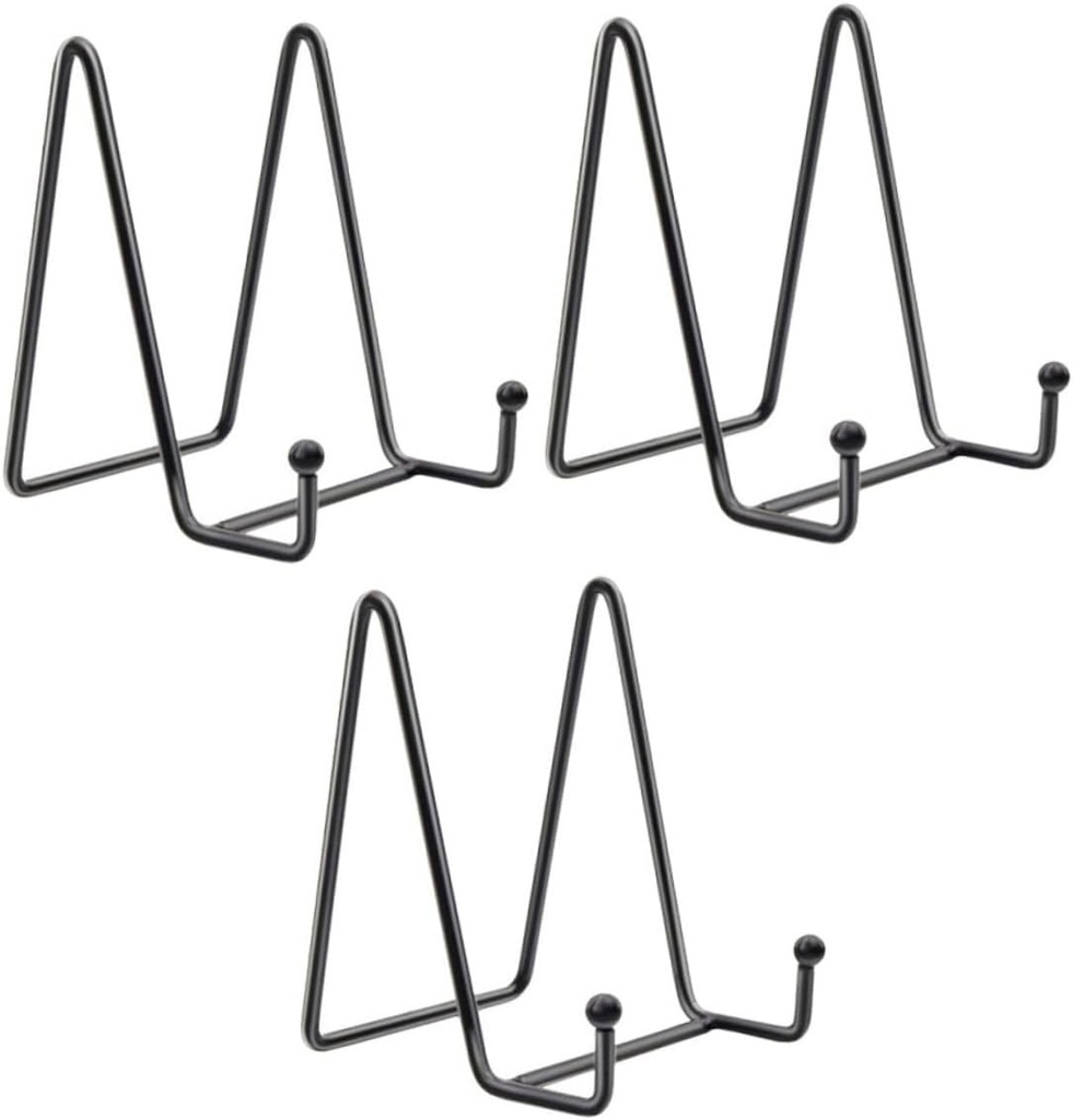 Cabilock 3pcs Bowl Stacker Stands for Display Iron Display Racks Food Party Show Stands Kitchen Plate Holders