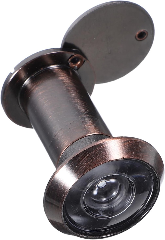 Homoyoyo Security Door Viewer Peephole Wide Angle Lens with Privacy Cover for Home Hotel and Office Use High Definition Clarity Compatibility and Versatile Security