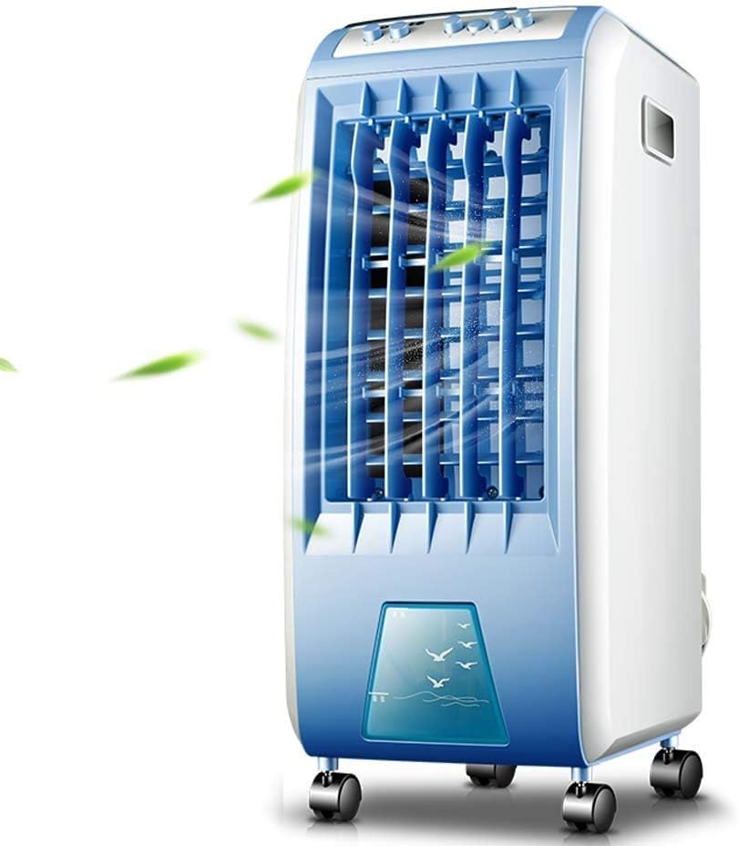 Air Cooler for Home Office Portable Air Conditioner Fan, Silent Electric Fan Air-cooled Mobile Water-cooled Humidifier Small Air Conditioner For Home Or Office