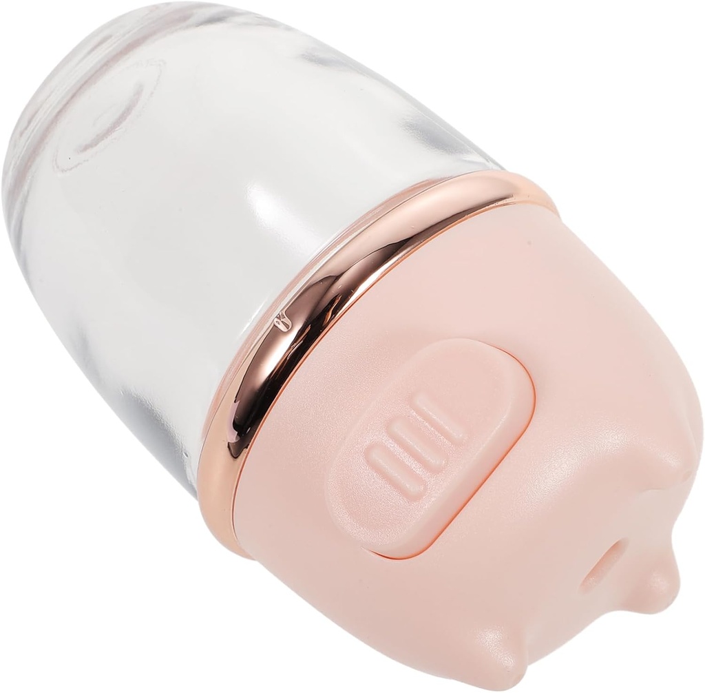 Button-Controlled Salt Dispenser Airtight Spice Jar 12oz Glass Seasoning Bottle for Kitchen Adjustable Pour for Precise Measurement for Cooking and Meal Prep