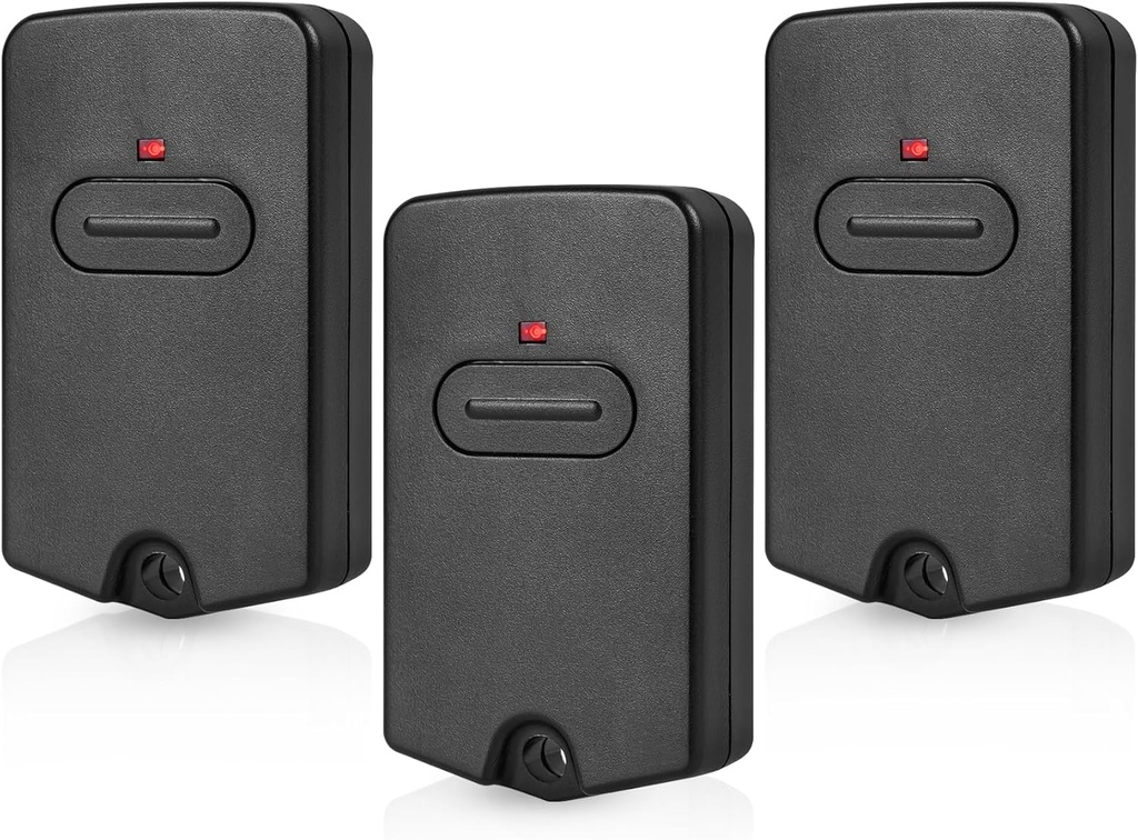 RB741 for Mighty Mule Gate Opener Remote, FM135 Gate Remote for GTO Gate Openers,Adjustable 9 Position DIP Switch, gate clicker 3 Positions, Frequency 318MHZ（3pcs）