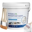 Liquid Waterproof Sealant, 70 Oz Invisible Waterproof Agent, Transparent Repairing Leak Adhesive Used for Cracks and leaks, Indoor & Outdoor Water Coating