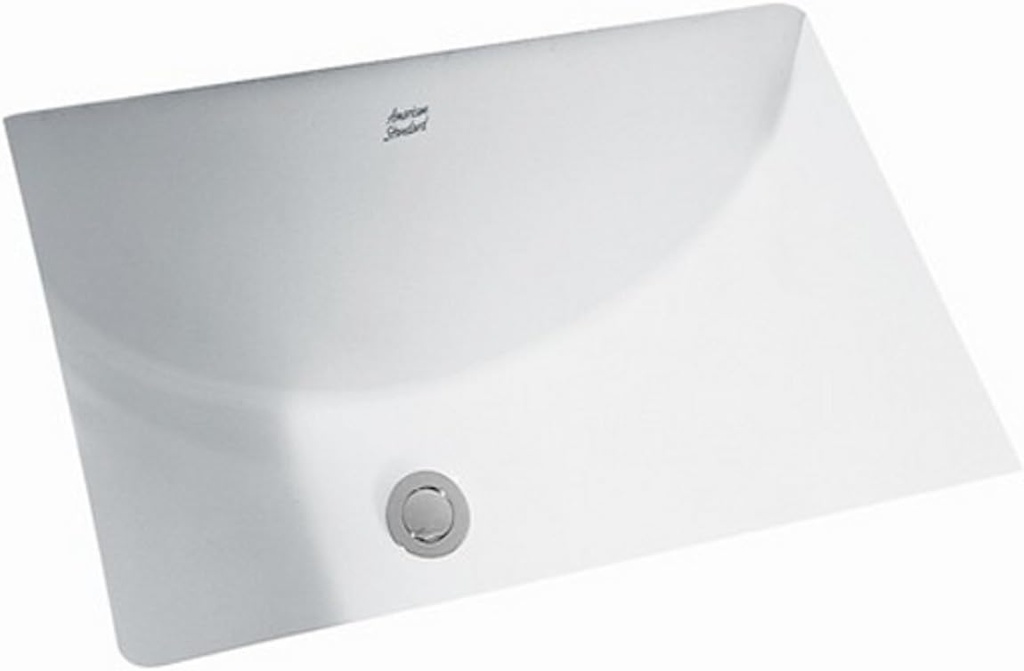 American Standard 0614.300.020 Studio 18 by 12-Inch Undercounter Sink, White