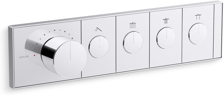 KOHLER K- 26348-9-AF ANTHEM™ RECESSED MECH TH CONTROL 4OT, Vibrant French Gold