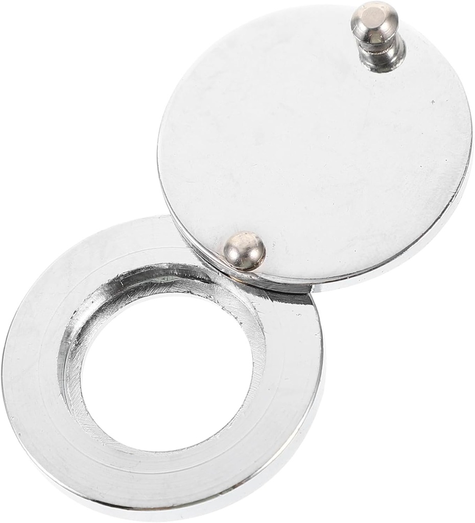 Front Door Peephole Cover 16mm Door Viewer Privacy Cover White for Home