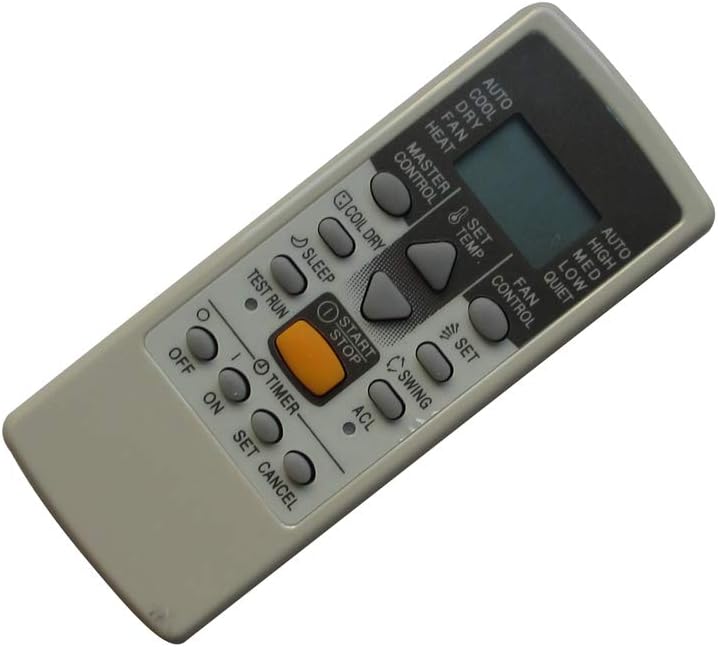 HCDZ Replacement Remote Control for Fujitsu ASYA12LKC AR-NJ1 AST9ASJCW AST12ASJCW AST9ASJCW AST12ASJCW Room Air Conditioner