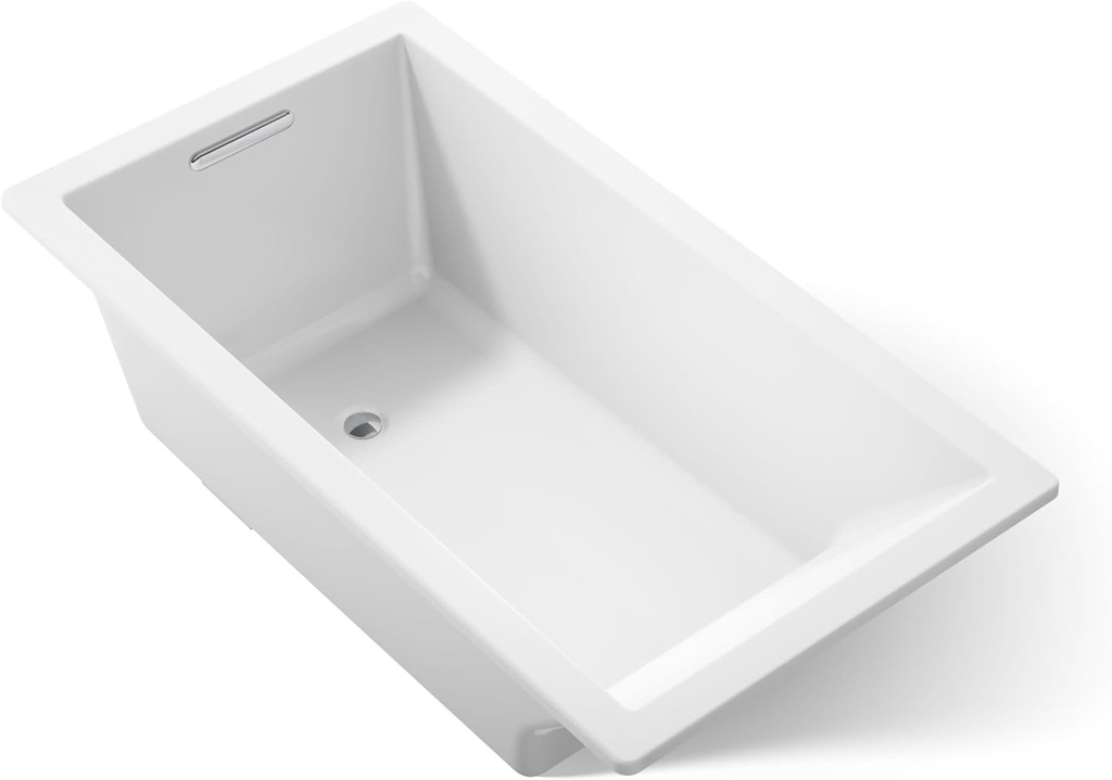 Kohler 1136-0 Underscore® 66" x 36" drop-in bath, White
