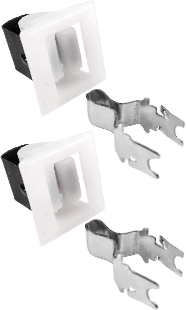 Repairwares Universal Appliance Door Latch Kit 279570 279570M 8001593 510177 WE1X1192 5366021400 4027EL2001A (2 Pack)