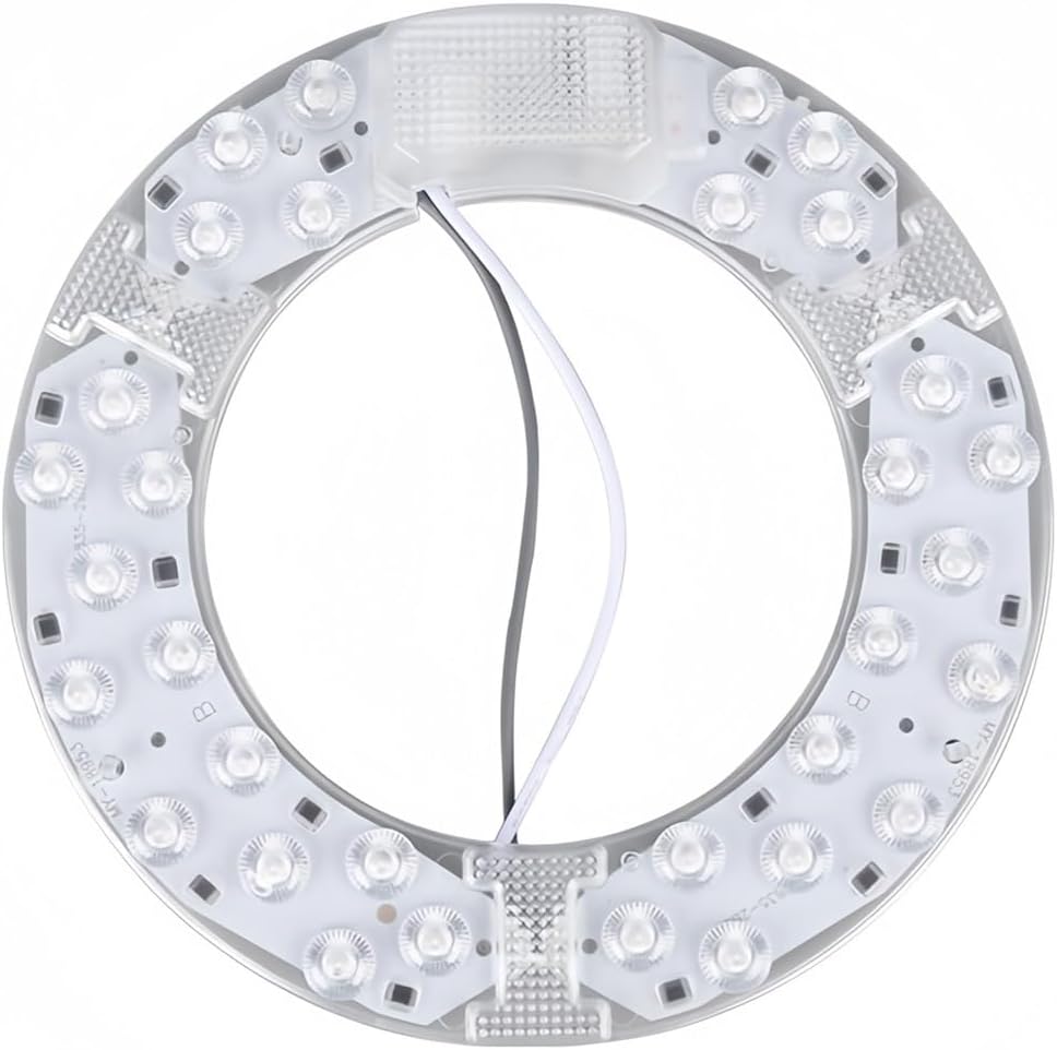 LED Ceiling Light Module Magnetic Replacement Rotundity 220V 6500K 14W 26W 36W 50W White Light lamp LED Ceiling Fan Light retrofit kit(26W)