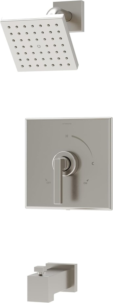 Duro HydroMersion Single Handle Tub and Shower Faucet Trim Kit - 2.0 GPM