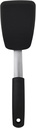 OXO Good Grips Small Silicone Flexible Turner Black