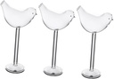 3Pcs Creative Bird Shaped Cocktail Glasses Unique Wine Goblets for Sparkling Wine and Mixed Drinks Glass Design for Party and Home Use