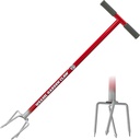 Garden Weasel Garden Claw - Long Handle | Cultivate, Loosen, Aerate, Weed | Gardening Hand Tiller, Twist Weeding Tool, Digging Fork, Cultivator, Soil Loosener | 91316